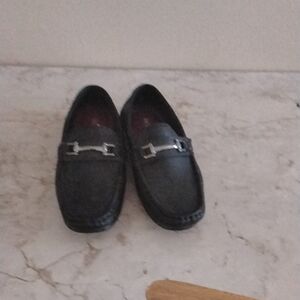 Boy's Black Loafers